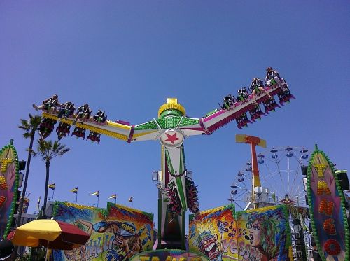 fairground amusement fair