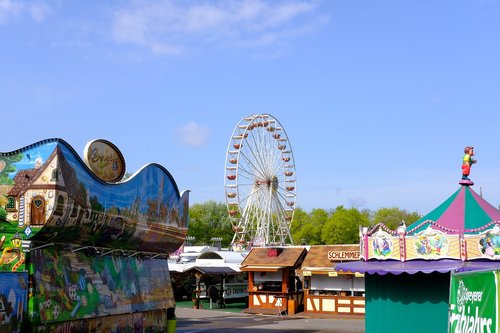 fairground  festival site  festival