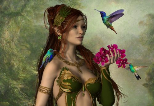 fairy elf digital art