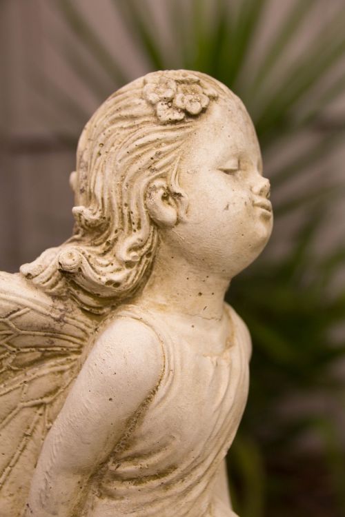 fairy statue ceramic