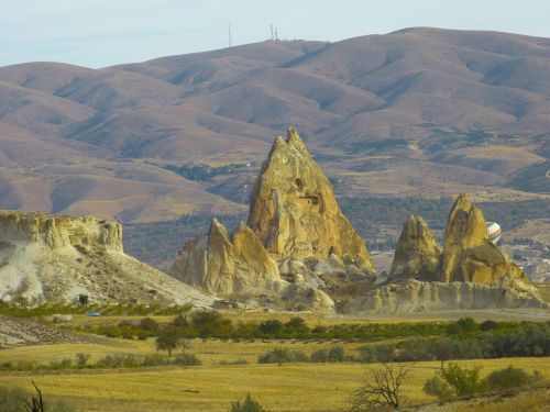 fairy chimneys tufa rock formations