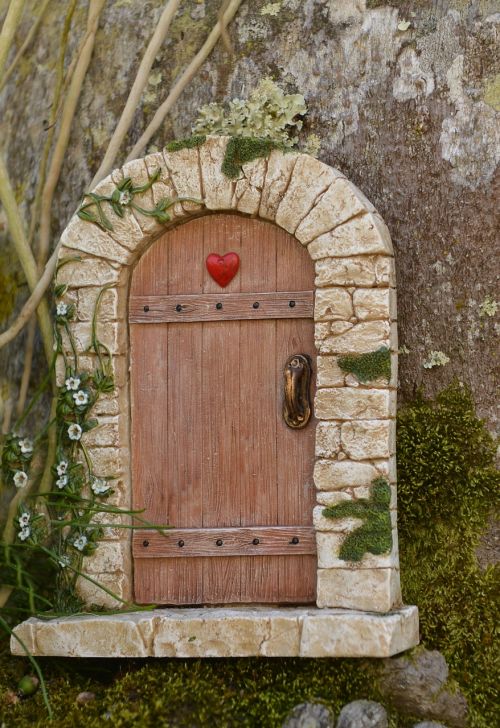 fairy door tree door