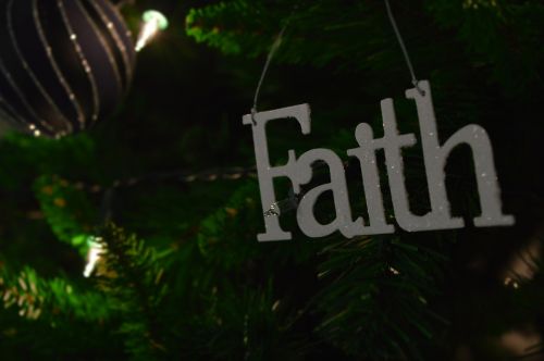 faith christmas christmas tree