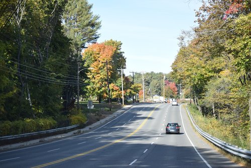 fall  roads  highway
