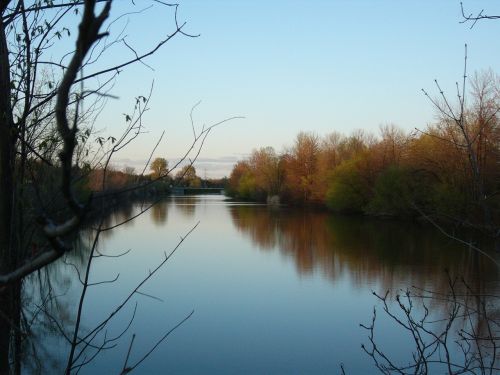 fall water landscape