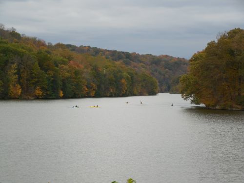 Fall Kayakers