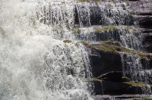 fall of water waterfall river