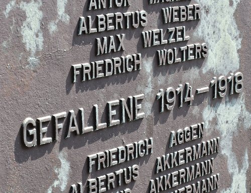 fallen  memorial plaque  war