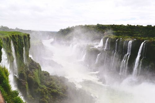 falls iguazu landscape