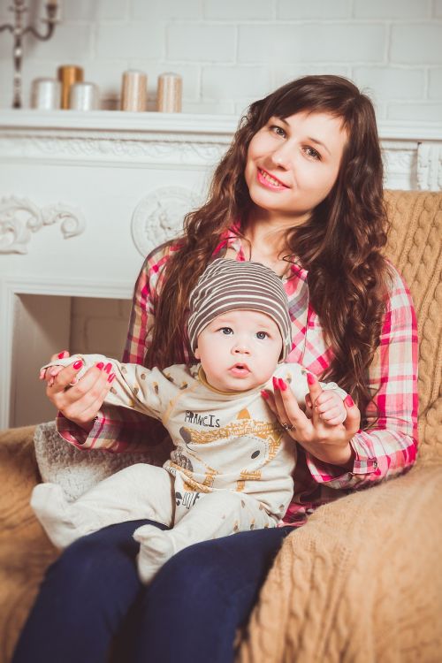 family photoshoot armchair