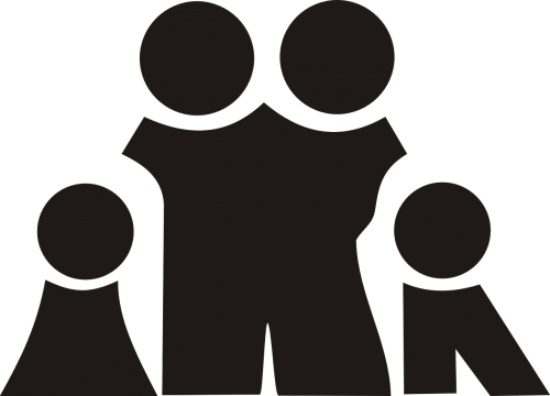 family black silhouette