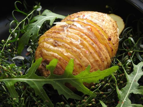 fan potatoes potatoes hasselback potatoes