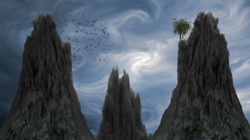 fantasy landscape background