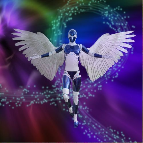 fantasy robot wings