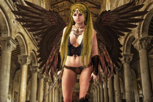 fantasy warrior female