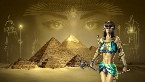 fantasy egypt pyramids