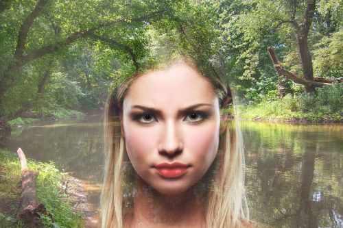 fantasy woman nature