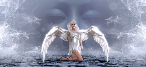 fantasy  angel  white