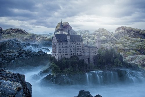 fantasy  landscape  fantasy landscape