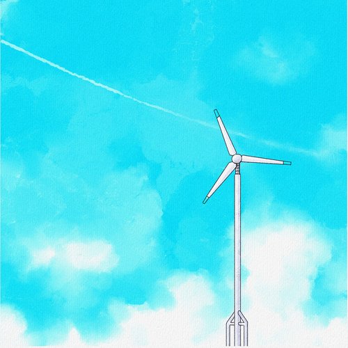 fantasy  wind  blue sky