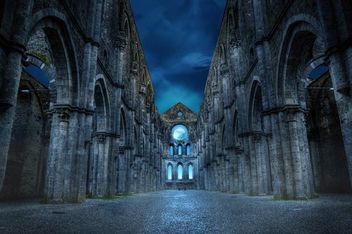 fantasy  ruins  gothic