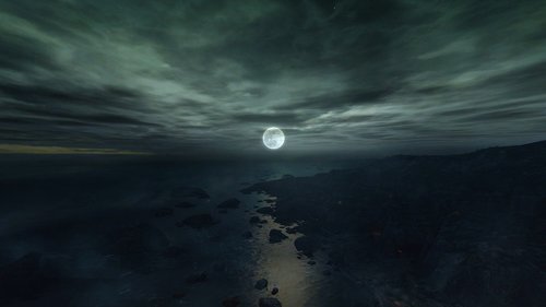 fantasy  mystical  moon