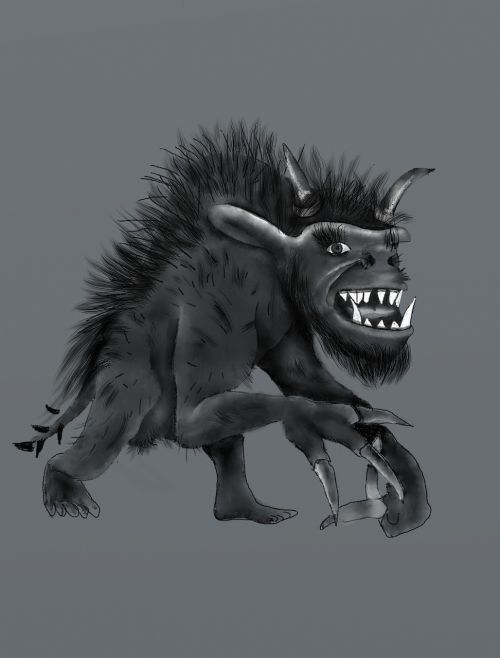 fantasy werewolf monster mystical