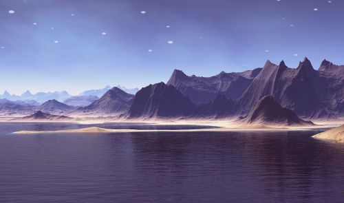 fantasy world voyager virtual landscape