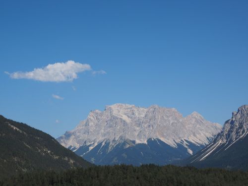 far right zugspitze zugspitze massif