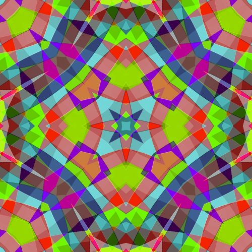 farbenpracht kaleidoscope colorful units