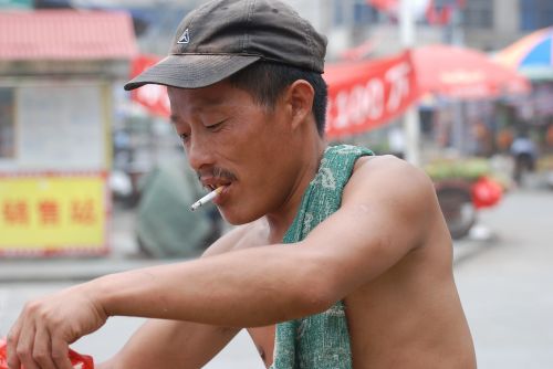 farmer selling toil