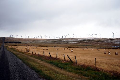 farmland wind turbines wind