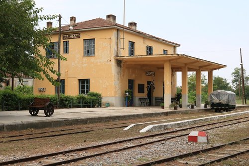 farsala railway station  train station farsala  ilium