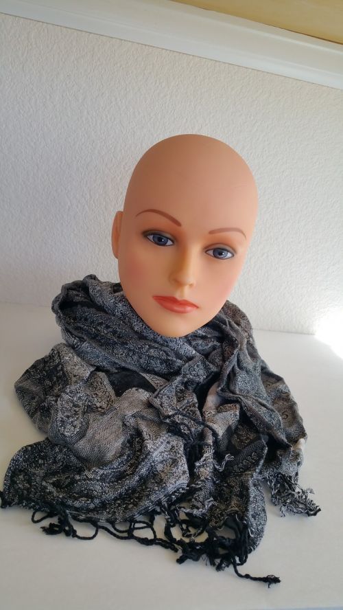fashion mannequin scarf