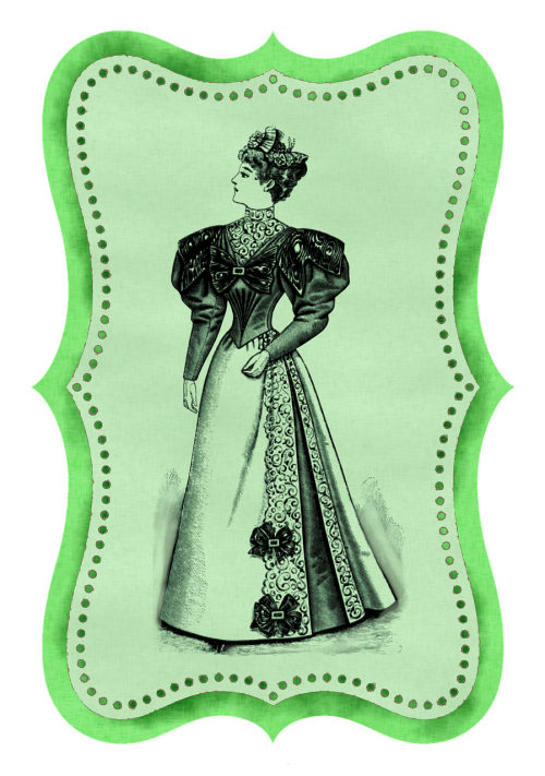 fashion lady card