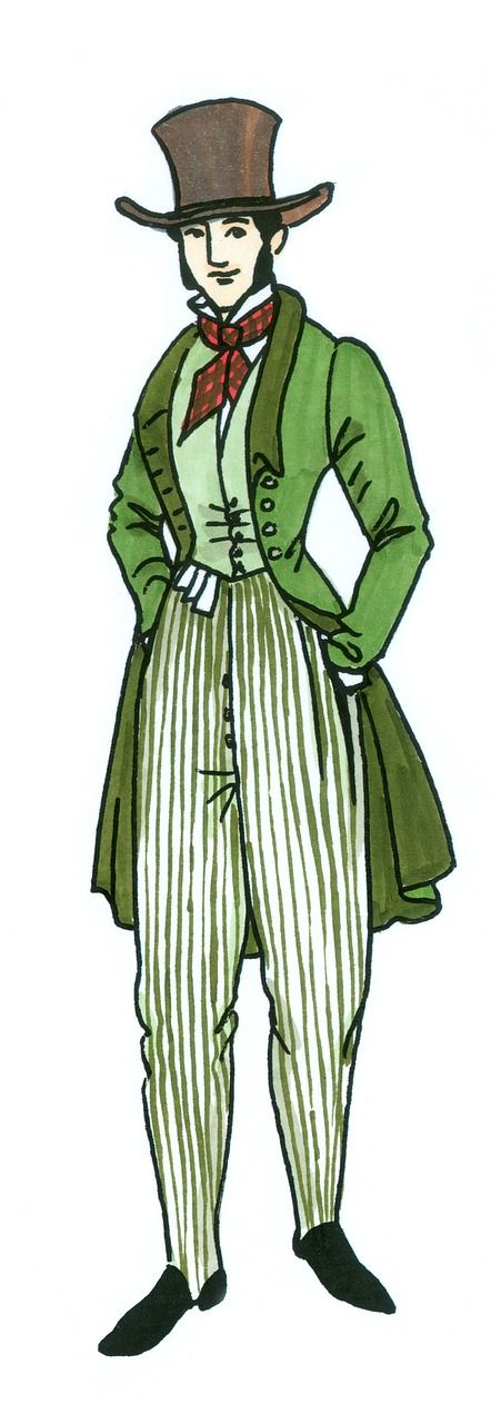 fashion historically 1830