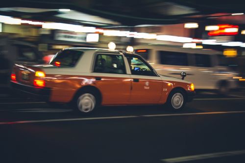 fast taxi cab