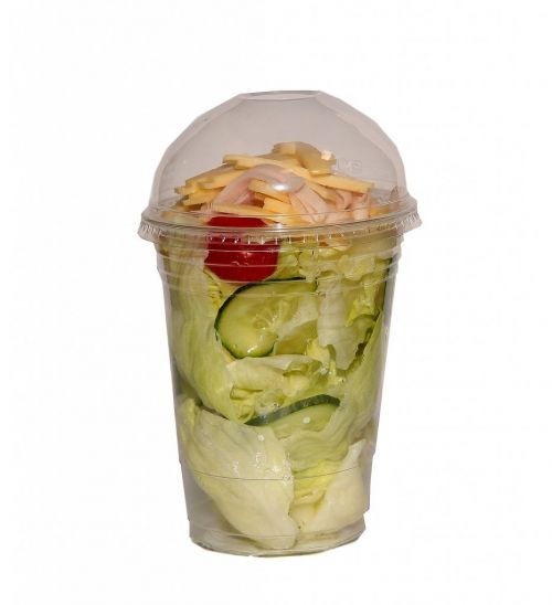 fast food salad finish salad