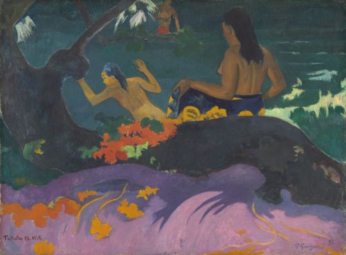 Fatata Te Miti (By The Sea), 1892