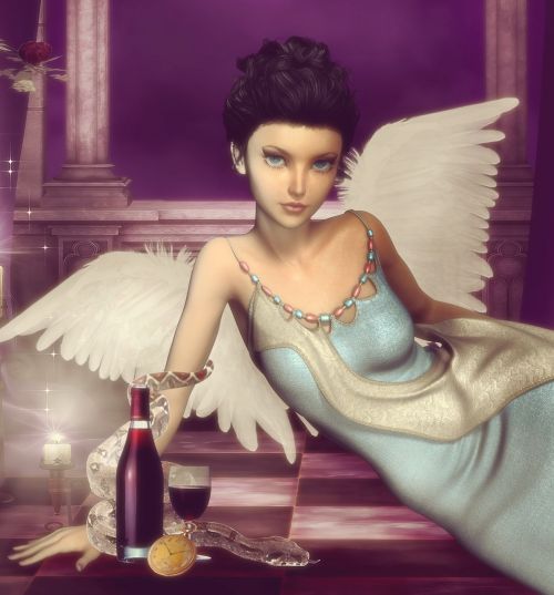 fate woman wings
