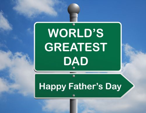 Father&#039;s Day Card Sign