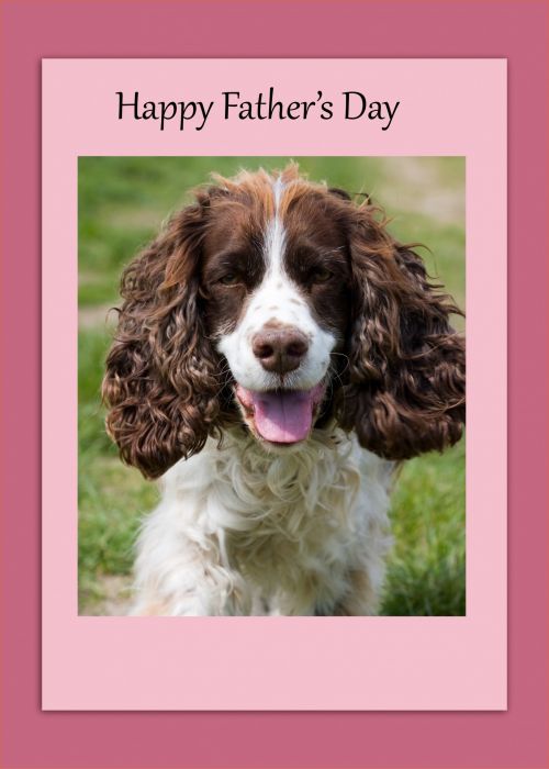 Father&#039;s Day Dog Card