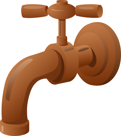 faucet brown tap