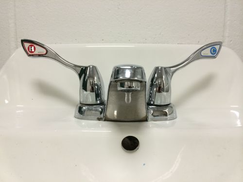 faucet strange object