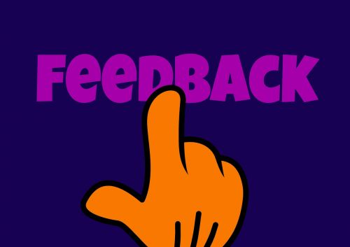 feedback opinion hand