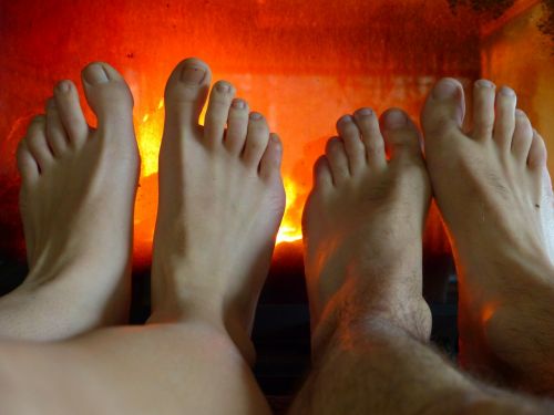 feet warm heat