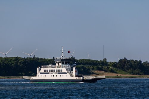 feggesund  ferry  the limfjord