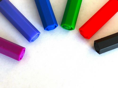 felt tip pens colour pencils color
