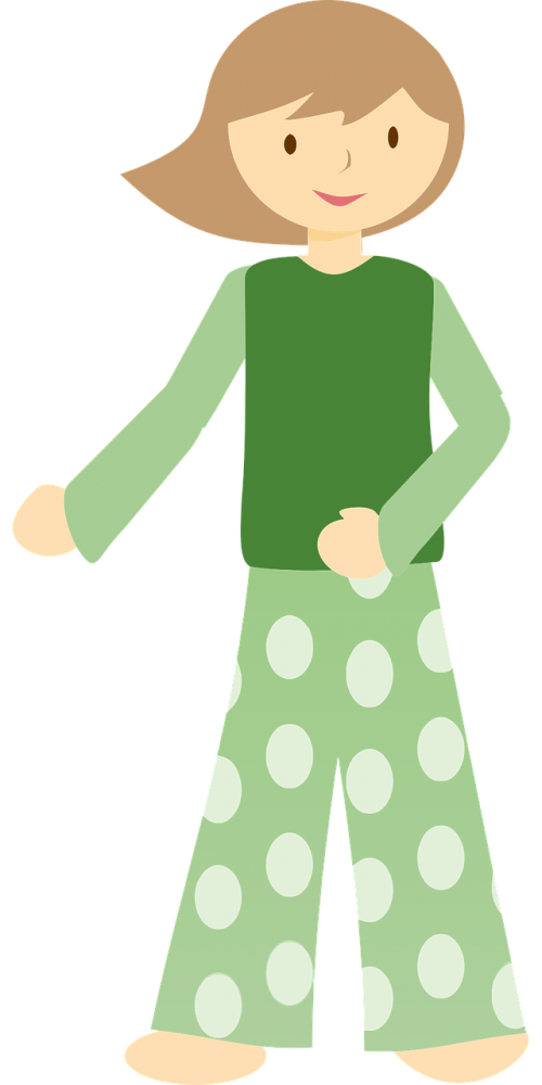 female girl pajamas