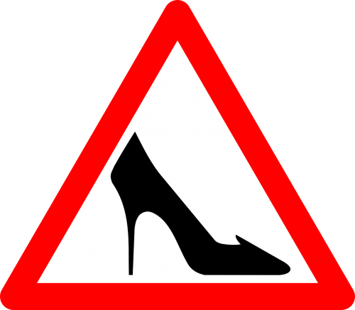 female shoe stilettos